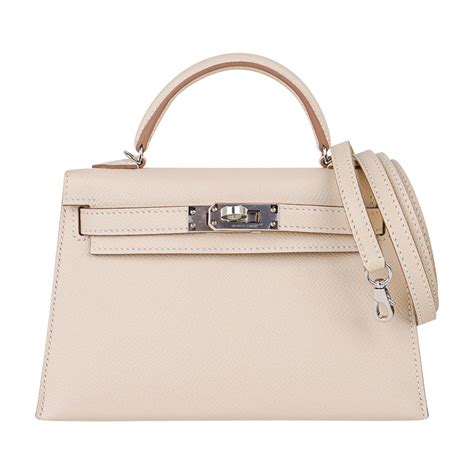 hermes mini kelly taupe